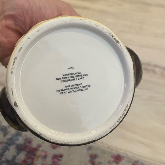 Avon Ceramic Owl Measuring Cup/Lidded Dish - Picture 4 of 6